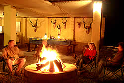 An evening round the fire